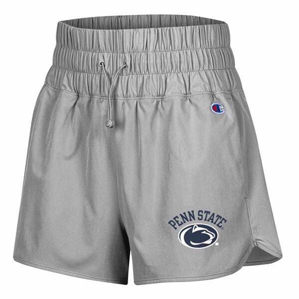 women's oxford shorts with Penn State and Athletic Logo on left leg